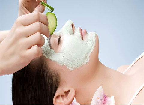 glowing facial