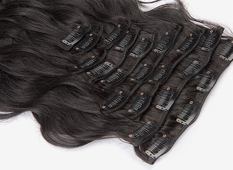 temporary hair extension