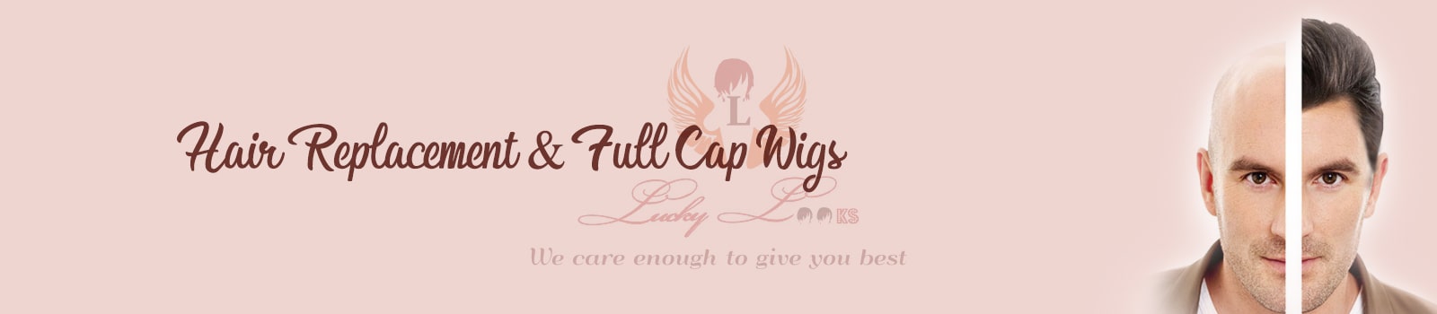 hair replacement and full cap wig