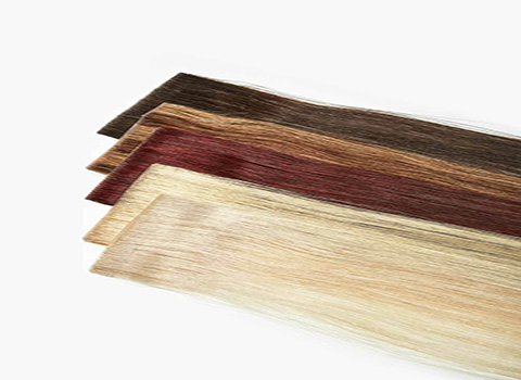 taping or skin weft tape hair extensions